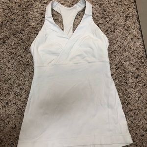 Lululemon tank with built in bra